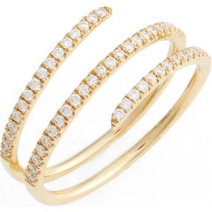Bony Levy 18k Gold Diamond Cocktail Ring